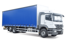 Car Hire Colwyn Bay - 26 Tonne Curtain Side Lorry - Truck hire Colwyn bay