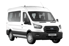 Car Hire Colwyn Bay - Ford Minibus - Accommodates 12 Passengers - Minibus hire Colwyn bay